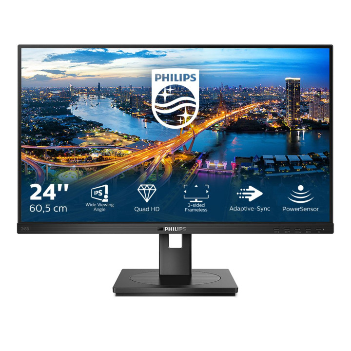 PHILIPS 238 IPS 2K 2560X1440 ERGONOMIA TOT. 4MS 250CDM2